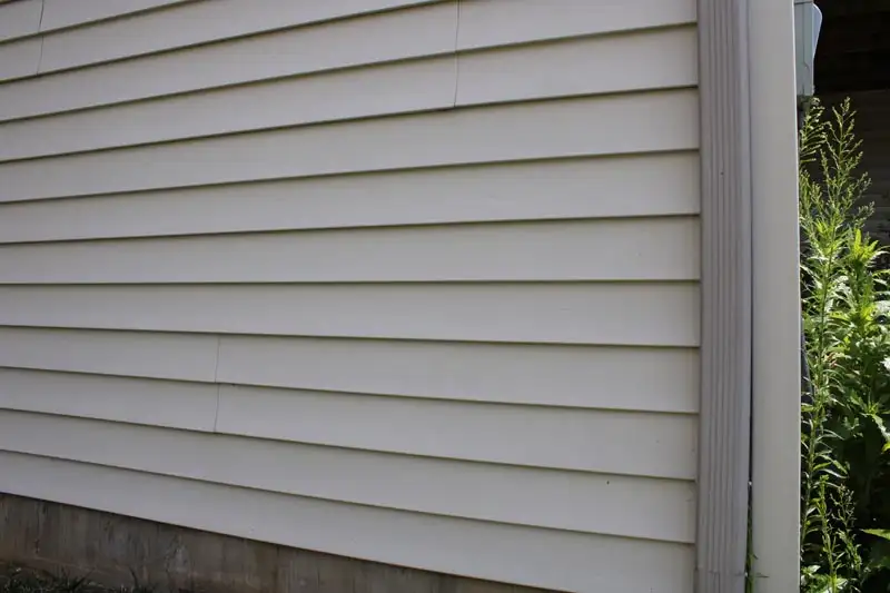 Pressure washing after